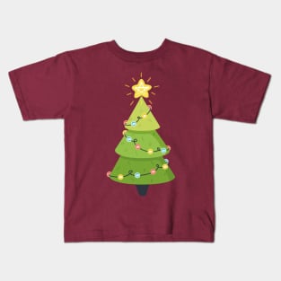 Cute Christmas Tree Kids T-Shirt